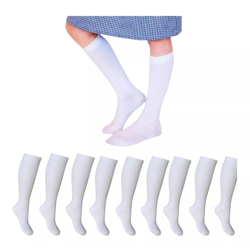 WholeShopping 12 Pares Calceta Escolar