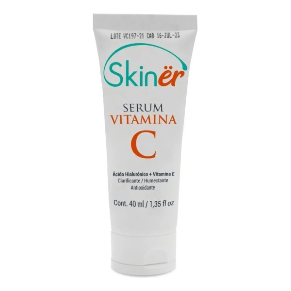 Skinër Serum Vitamina C Y E Hiaulurónico Y Aclarante 40