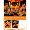 120Pack Halloween Pumpkin Drink Cocktail Umbrellas Picks