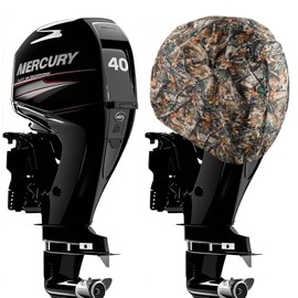 Outboard Motor Half Cover, Heavy Duty Waterproof for Mercury Outboard Engine Cover with Mesh Vented, Fit 135HP to 150HP 4Stroke 4CYL 3.0L (2011>)