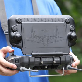 RC Plus Monitor Hood Protector Sun Hood Lanyard for DJI RC Plus, Inspire 3 /T50 /T25 /T40 /T20P /Matrice 300 350 RTK/M30 M30T Drones Remote Sunshade Screen Shell Joystick Cover Guard, RC Plus Accessories