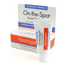 Neutrogena On-the-Spot Tratamiento Antiacné con Peróxido de Benzoilo 21 g | Combate Bacterias y Reduce Brotes