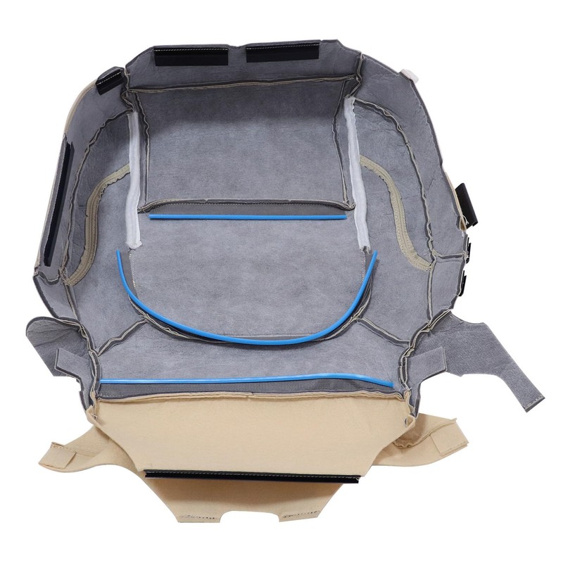 Vigoraze Driver Bottom Replacement Leather Seat Cover Light Gray #CL