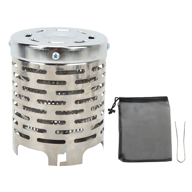 Camping Mini Heater Cover Portable Stainless Steel Camping Tent Heating