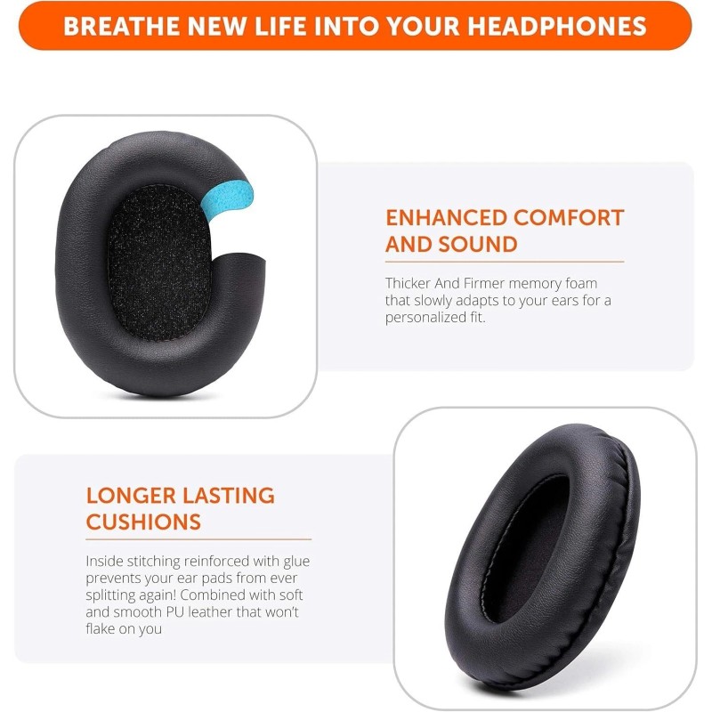 For Razer 2x Earpad cushion for Razer Kraken V4/V4X/V4Pro/Kitty V2