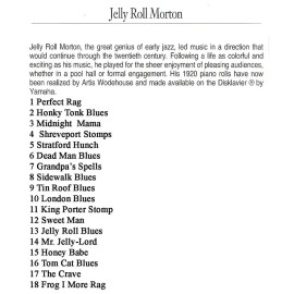 Jelly Roll Morton Ragtime  PianoDisc PDS-128 PDS228 PianoCD Opus 7 Player Pianos - USB MIDI