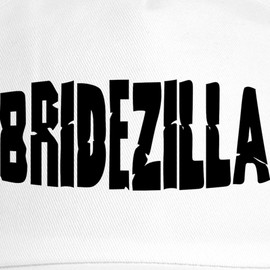 CafePress Bridezilla Cap Unique Adjustable Baseball Hat White