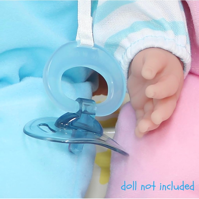 JC Toys |Blue Bear Onesie | Baby Doll Outfit +
