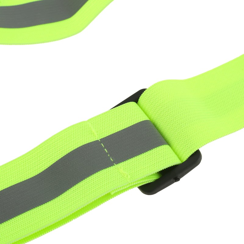 Bowarepro Safety Vest, Fluorescent Belt, Reflective Vest, Set of 2,