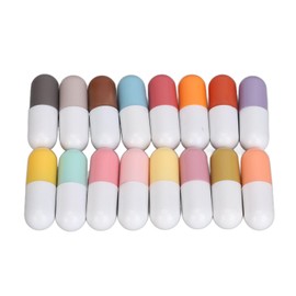 Mini Juego de Cápsulas de Lápiz Labial para Mujeres, Lápiz Labial Pequeño Mate, Lápiz Labial Colorido Portátil Mate en Forma de Píldora, Lápiz Labial de Cápsula Mate, para Citas