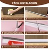 JOALGFDA 2 Pack Guardapolvo y Protector para Puerta, Diseño Integrado