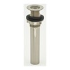 DecoDRAIN Grid Strainer Drain for Bathroom Vanity/Lavatory/Vessel/Sink, Plated ABS Body