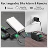 Bike Chain Lock with Alarm, 4 ft E Scooter Lock