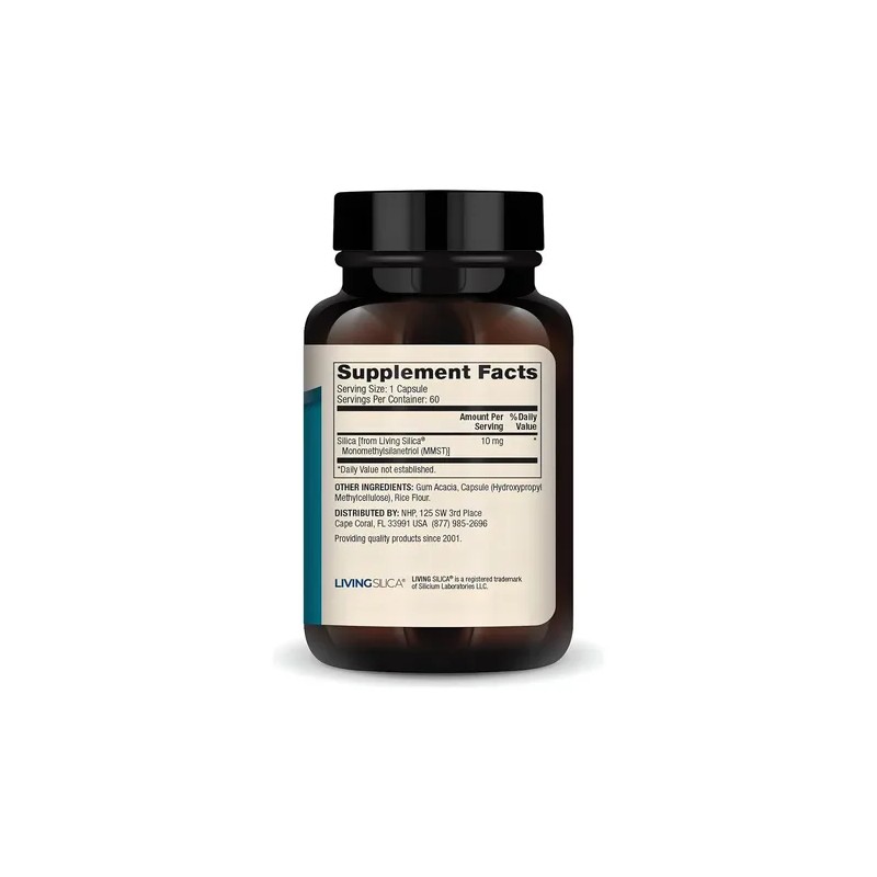 Dr. Mercola Silica Collagen Builder 60 Capsules Sabor Sin Sabor