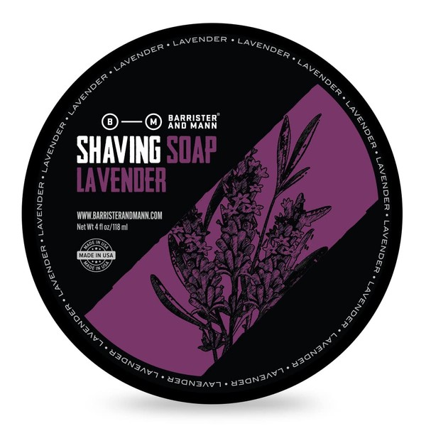 Barrister’s Reserve® Shaving Soap by Barrister and Mann (Lavender)