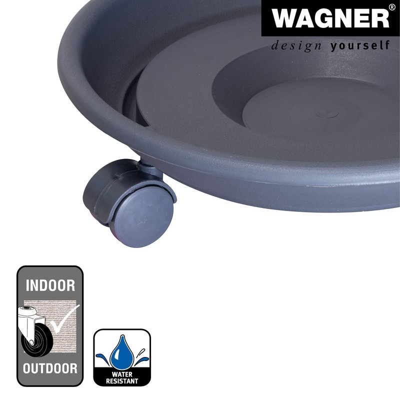 WAGNER Pflanzenroller SERIE K Ø 27,5 x 8,5 cm I