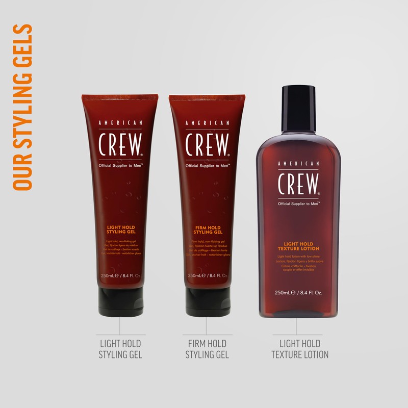 American Crew Men's Hair Texture Lotion, Like Styling Gel with