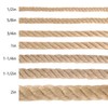 Twisted Manila Rope 1-1/2 in x 50 ft Natural Thick