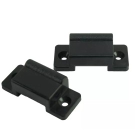 Campbell Bayliner Bimini Top Mounting Brackets (2) Campbell E-Z Mount Black Plastic