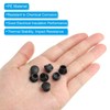 PATIKIL 60pcs 8mm (5/16") Plastic Hole Plugs Flush Type Round