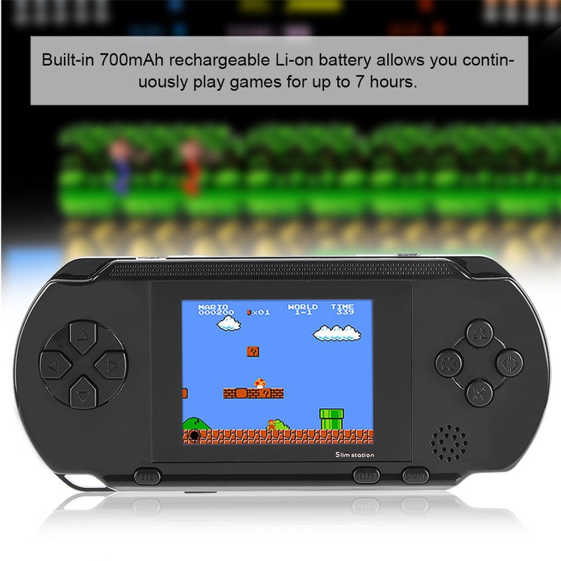 PXP3 Slim Station 16 Bit Portable Handheld Game Player Video