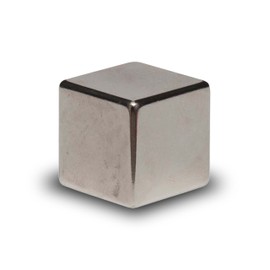 Maul Neodymium Cube Magnet, Light Silver 22 Kg