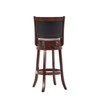 Boraam Augusta Bar Height Swivel Stool, 29-Inch, Cherry