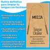 Raspador de lengua de acero inoxidable MEDca Tongue Cleaner para
