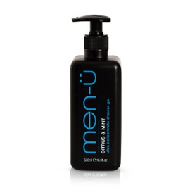 men-ü men-ü mens shower gel CITRUS & MINT 500ml tank LASTS UP TO 6 MONTHS. Shower gel men w/ ultra-concentrated formula, longer lasting & high performance. Vegan & eco-friendly mens body wash 500ml