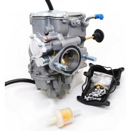 Carburetor with Throttle Cable Set for Yamaha Big Bear 350 Kodiak 400 Moto 4 YFM350ER 4x4