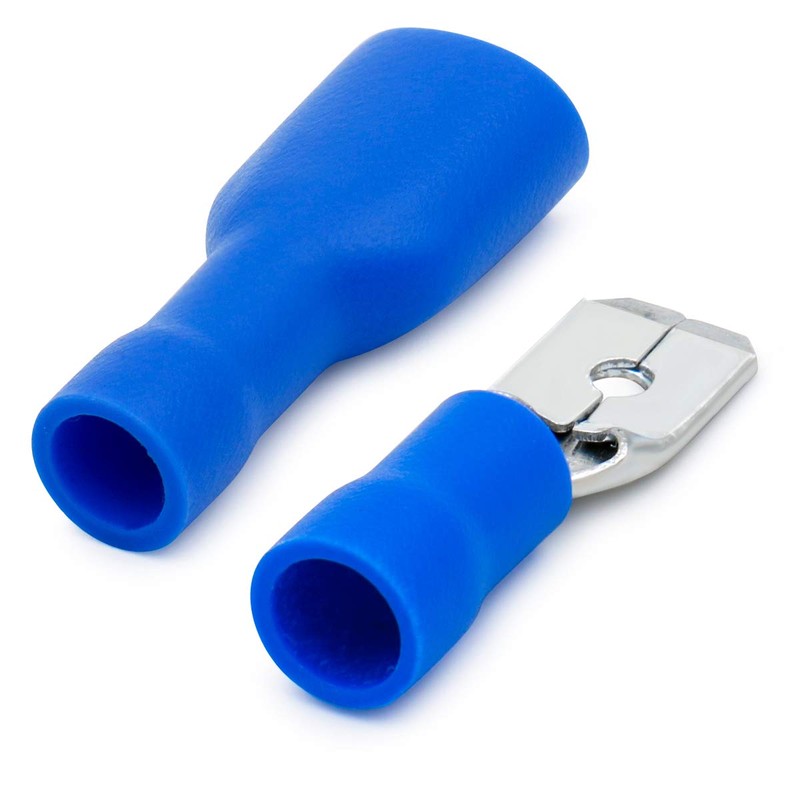 Heschen Male/Female Quick Disconnects Vinyl Fully Insulated 6.3 x 0.8