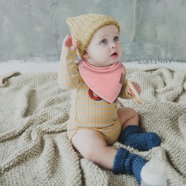 vuminbox Baby Bandana Drool Bibs 6-Pack Made with 100% Organic Cotton, Absorbent and Soft Unisex (6 Pink Girl)