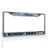 Fastasticdeals Metal Insert License Plate Frame Beechcraft Bonanza Weatherproof Car