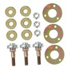 ABOOFAN 3pcs Rocking Chair Bearings Replacement Durable Iron Plated Mechanical