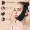 Yakiter 2Pcs Faja Papada Facial Lifting,Reutilizable Faja para Papada Mujer,para
