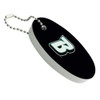 GRAPHICS & MORE Binghamton University Logo Floating Keychain Oval Foam