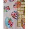 Jo-Ann 100% Cotton Flower Floral Easter Eggs Fabric FQ Fat