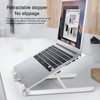Liftable Laptop Stand Triangular Structure Overhanging Skeleton Adjustable Foldable Laptop