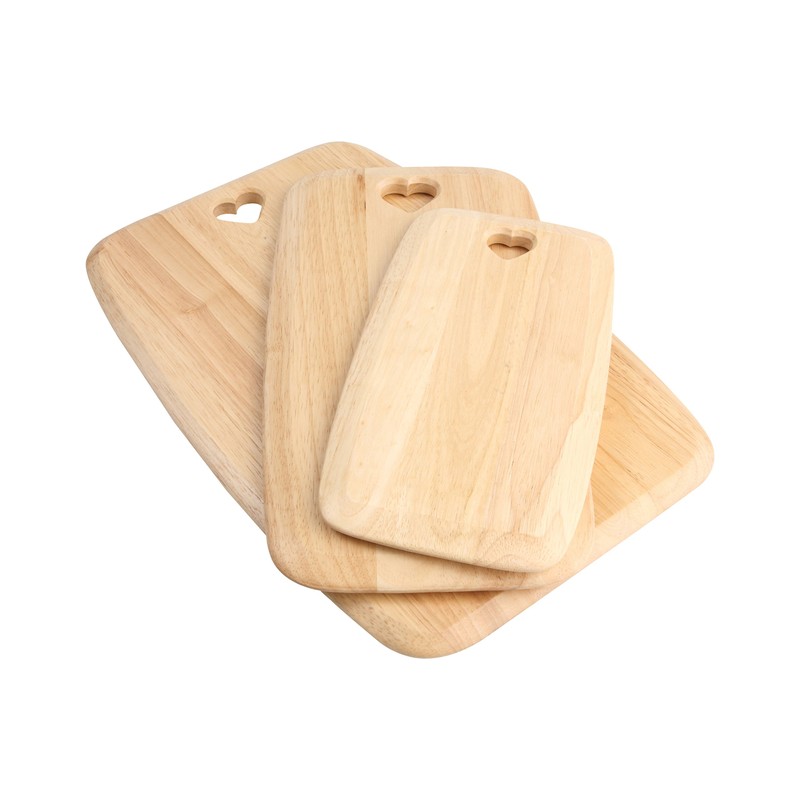T&G 10880 Colonial Home Rectangular Chopping Board with Heart Cut-Out