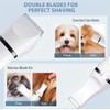 GajetNest 3-in-1 Dog Clippers Pet Grooming Kit, Low Noise, Rechargeable,