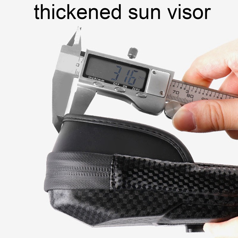 Bike Phone Holder EVA Crush Resistant Sun Visor Adjustable Angle