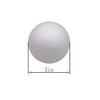 Crafjie Craft Foam Balls 40-Pack 3 Inches in Diameter, Foam