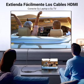 UGREEN Adaptador HDMI 2.0 Alargador Hembra a Hembra 4K@60HZ, Conector Cable HDMI para Alargar la Conexión Dos Dispositivos HDMI -2PCS