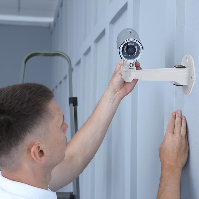 PATIKIL Corner Security Camera Mounting 11 Inch, 1 Pack Universal