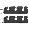 2Pcs Portable Magnetic Density Foam Fly Fishing Rod Holder Car