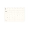Sunstar Stationery Moomin Monthly Notebook, B6, Little My S2958163