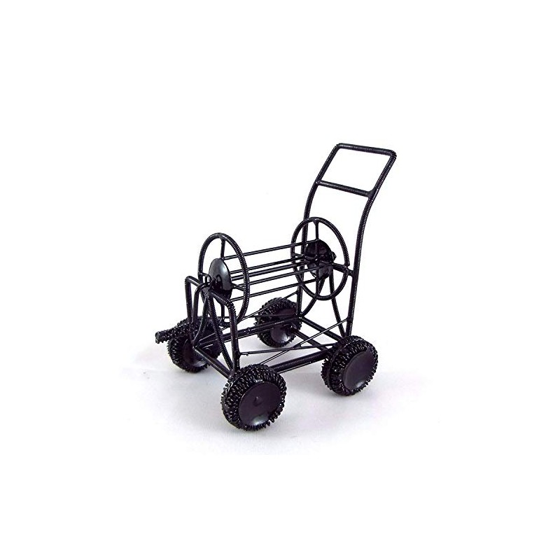 Aztec Imports, Inc. Dollhouse Miniature 1:12 Scale Cart and Hose