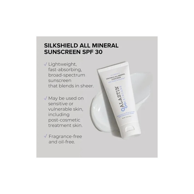 Protector Solar Mineral Facial Alastin Silkshield Sunscreen