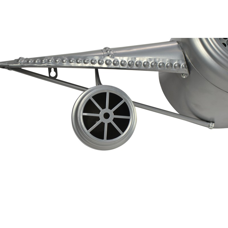 3starimex = aliases) 34" Vintage Airplane Moving Gear Wall Clock