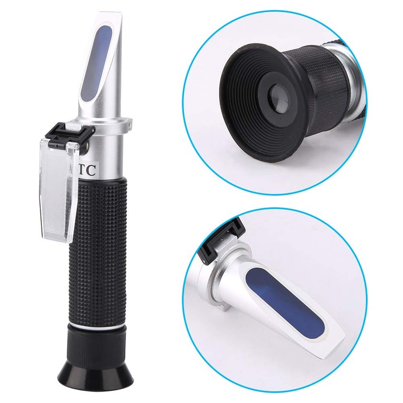 2~14g/dl Clinical pet Refractometer, 1.000~1.060 SG Urine Specific Gravity Refractometer